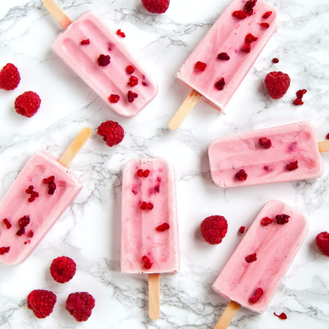 Himbeer Joghurt Eis