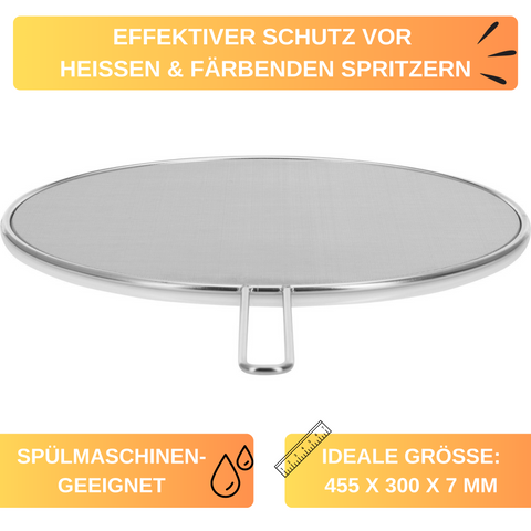 Spritzschutzdeckel
