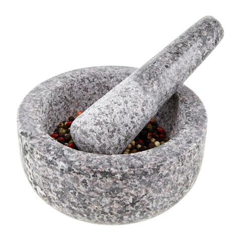 Thiru Mörser Premium mit Stößel und Deckel