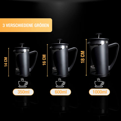 French Press Größen