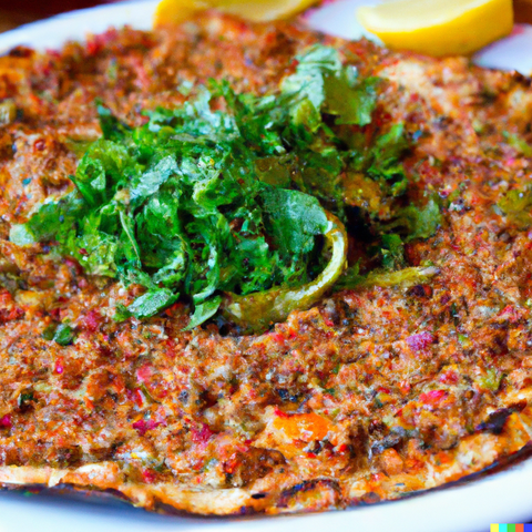 Köstliche Lahmacun - Türkische Pizza zum Genießen!