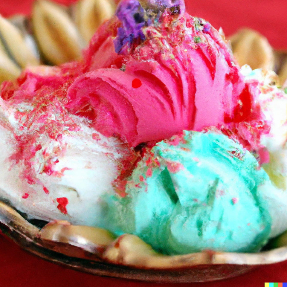 Şekerli Dondurma - Türkisches Zuckerwatte-Eis zum Verlieben Şekerli Dondurma - Türkisches Zuckerwatte-Eis zum Verlieben