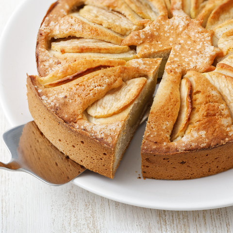 Apfel-Pudding Kuchen