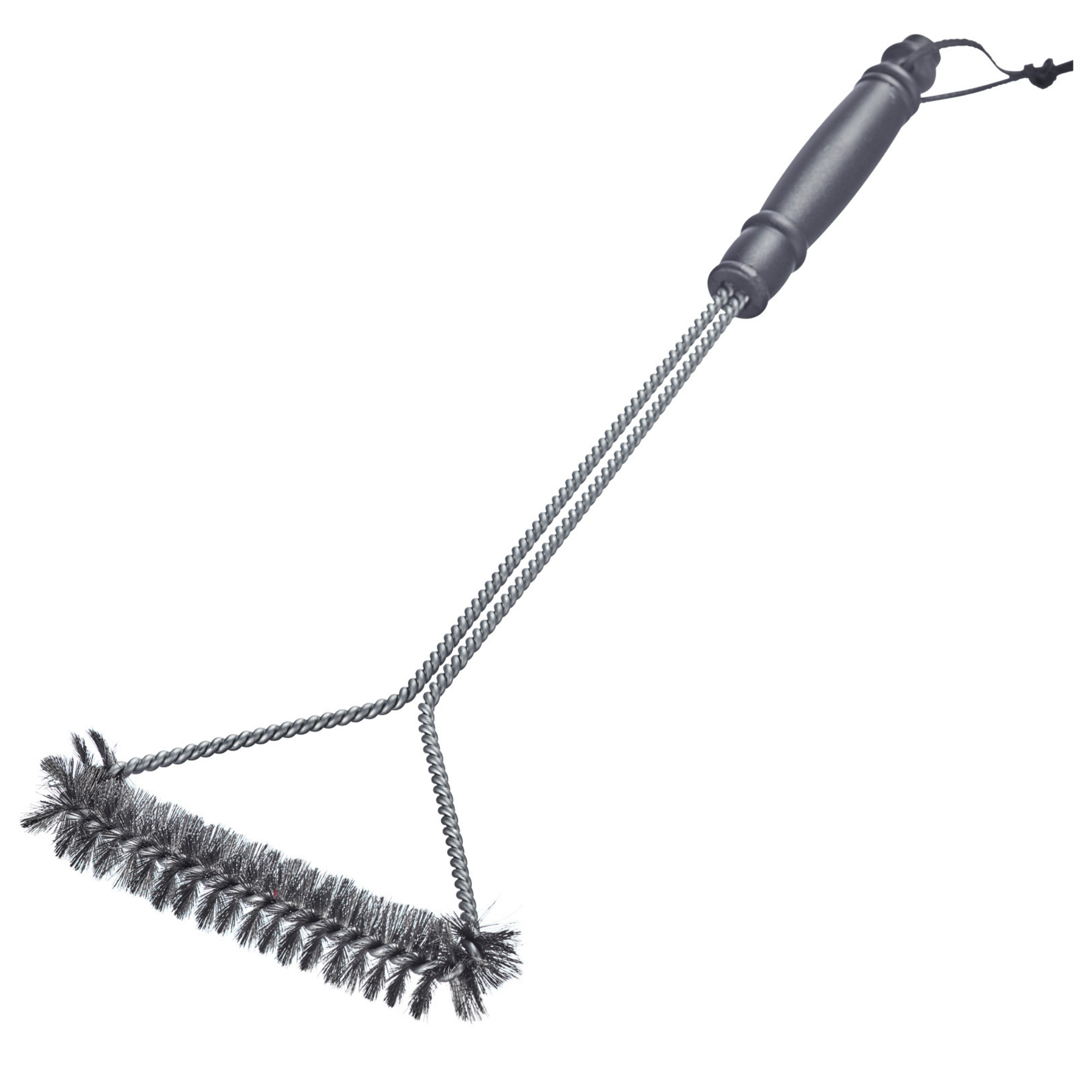Thiru Grillbürste mit stabilen Edelststahlborsten, Ergonomischer Griff, inklusive Bändchen zum Aufhängen