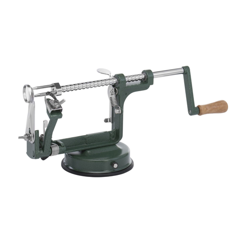 Thiru Apfelschäler Apfeltraum mit Saugfuß – Schäler, Schneider & Entkerner in einem Gerät