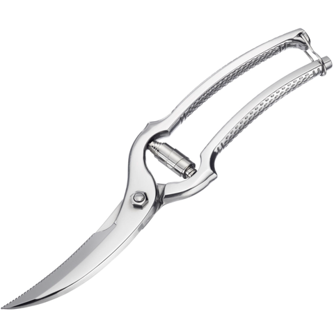 Thiru Geflügelschere Premium Küchenschere mit Federmechanismus für Rechts- und Linkshänder, Aufbewahrungshülle