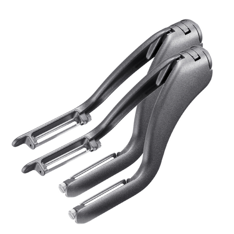 Thiru Spargelschäler – Doppelschäler mit 2-Klingen­System für Spargel, Möhren & Langgemüse