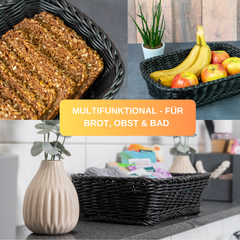 brotkorb aufbewahrung Thiru Brotkorb - handgeflochten modern