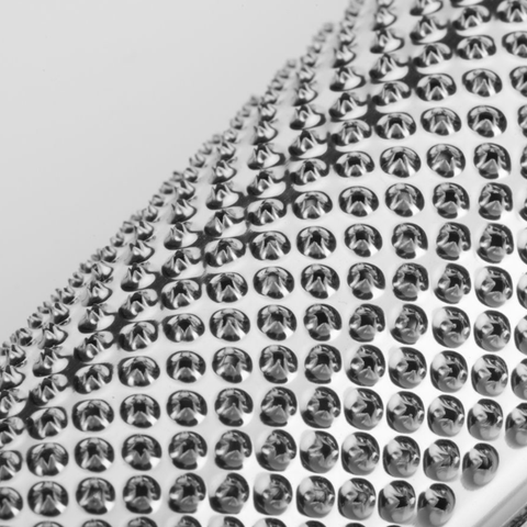 Thiru Muskatreibe Klassisch mit Vorratsfach & Aufhänge-Loch – Edelstahl-Reibe für Nüsse, Gewürze & kreative Küche