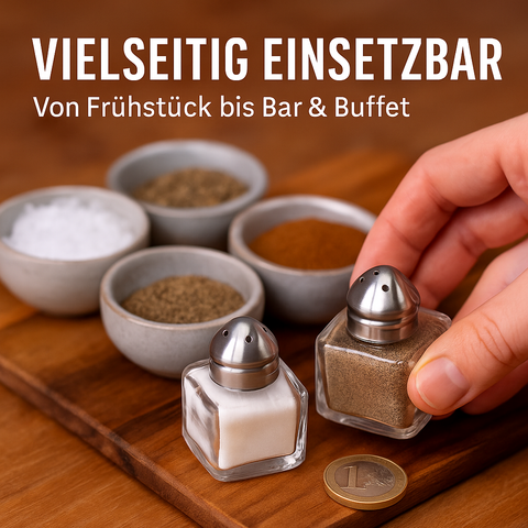 Thiru Universalstreuer-Set, 2-tlg., Fassungsvermögen: je 15 ml