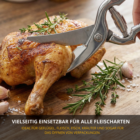 rohe gans aufbewahren Thiru Geflügelschere Premium Küchenschere mit Federmechanismus für Rec