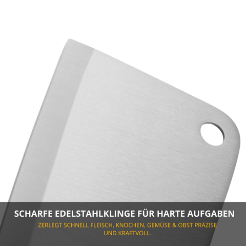 Thiru Fleischmesser Küchenbeil zum einfachen Zerlegen großer Fleischstücke