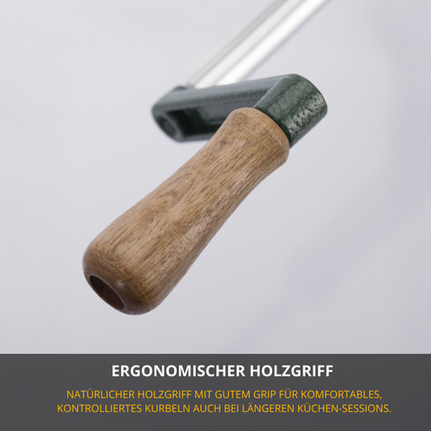 Thiru Apfelschäler Apfeltraum mit Saugfuß – Schäler, Schneider & Entkerner in einem Gerät