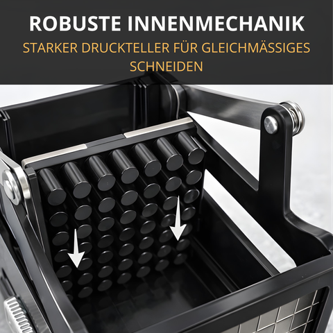 Thiru Premium Pommesschneider – Perfekte Pommes in Sekunden, extra starke Schneidkraft & sicherer Halt