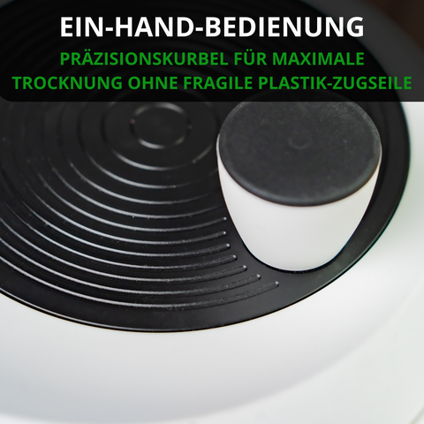 Thiru Salatschleuder 5L - BPA FREI - 2in1 Schleuder & Salatschüssel - Ausgezeichnet mit Note sehr gut