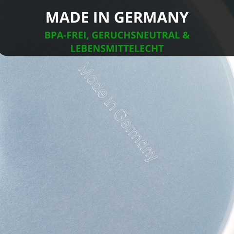 Thiru Salatschleuder 5L - BPA FREI - 2in1 Schleuder & Salatschüssel - Ausgezeichnet mit Note sehr gut
