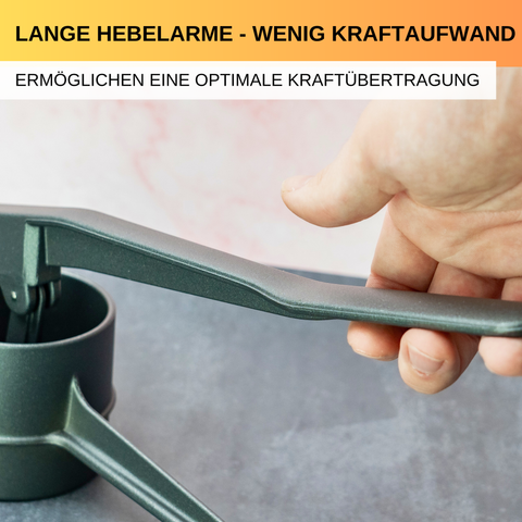 Thiru Spätzlepresse Premium inkl. GRATIS SCHAUMLÖFFEL - Ideal für Spätzle, Kartoffeln, Spagettieis, Säfte