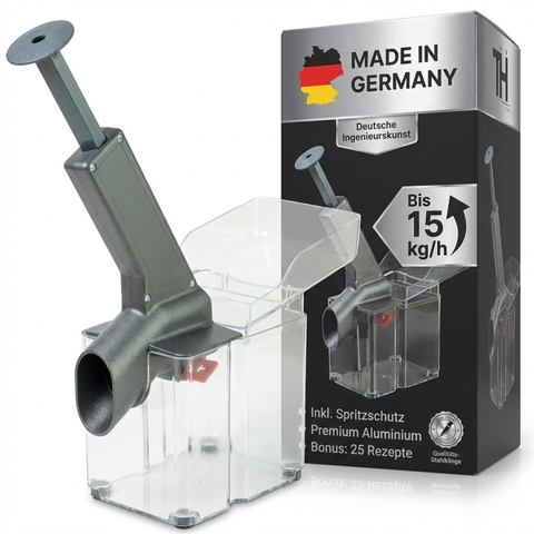 Thiru Entkerner für Kirschen mit hoher Entkernleistung, bis zu 15 kg/h, Kirschentkerner, Made in Germany, hohe Entkernleistung (bis zu 15 kg/h)