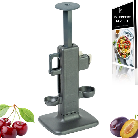 Thiru Steinex Combi – Kirsch- & Pflaumenentsteiner, schnell & sauber, Black Edition