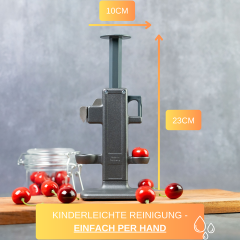 Thiru Steinex Combi – Kirsch- & Pflaumenentsteiner, schnell & sauber, Black Edition