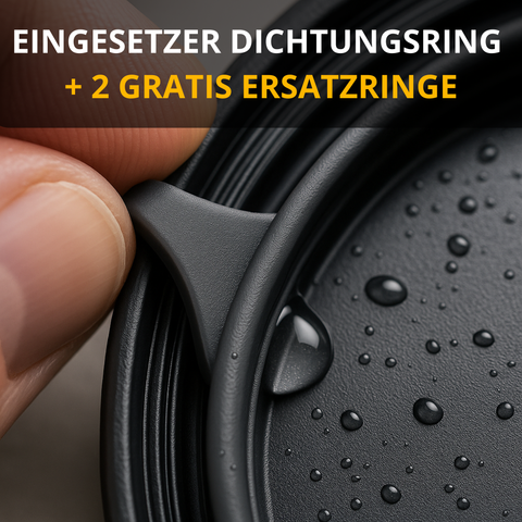 Thiru Müslibecher 2-in-1 700 ml – auslaufsicher (500 + 200 ml), mikrowellen- & tiefkühlgeeignet, BPA-frei – Midnight Edition