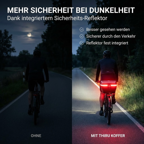 Touring-Tresor 14 L – abschließbarer Fahrradkoffer, wasserdicht, für Gepäckträger