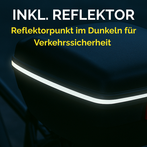 Touring-Tresor 14 L – abschließbarer Fahrradkoffer, wasserdicht, für Gepäckträger