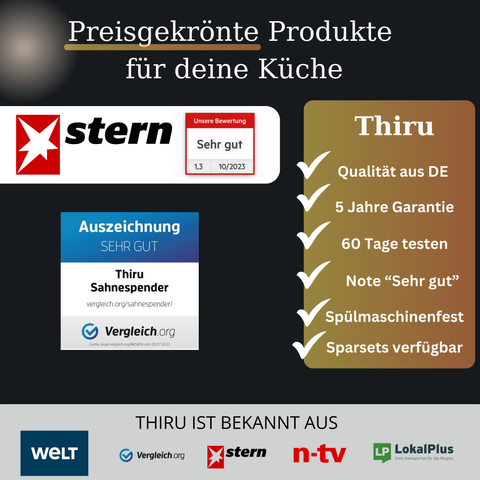 Thiru Olivenentkerner – für kleine & große Oliven, Einhand-Bedienung mit Feder, ergonomischer Griff