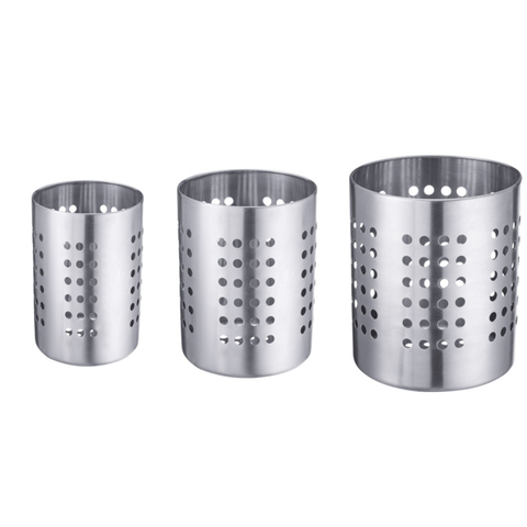 Thiru Besteckkorb – aus Edelstahl • ideal für Besteck & Küchenutensilien - Gastro geeignet