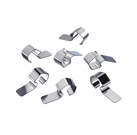 Thiru 8 Deckelklammern – Federstahl-Klammern für Weck-Gläser zum sicheren Einkochen