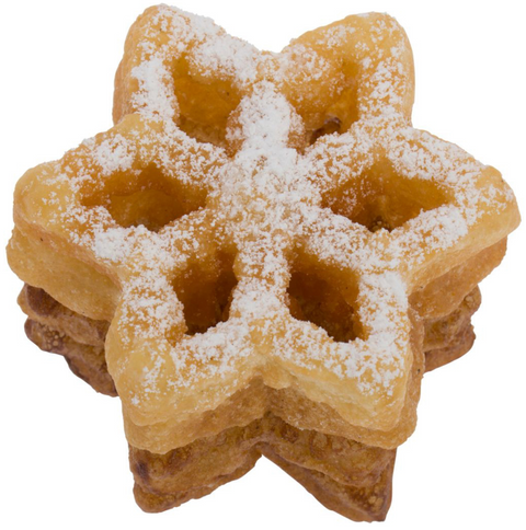 Thiru Ausstechform-Set Waffelbäckerei – 3 Motive für Rosettenwaffeln – inkl. Rezeptheft – Kreatives Backen zuhause