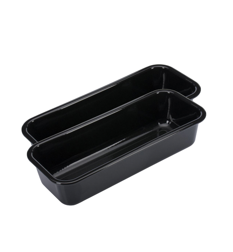 Kastenform Emaille – 30 cm • schnitt- & kratzfest • bis 400 °C hitzebeständig • ideal für Brot & Kuchen