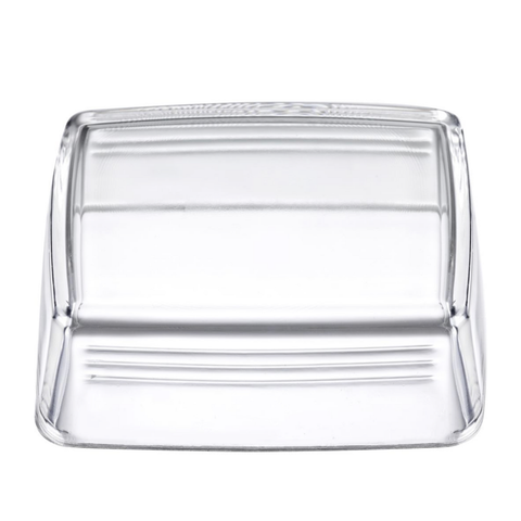 Thiru Butterdose Glas – platzsparend, mit Relief-Deckel für sicheres Greifen